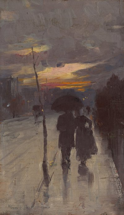 Indo para casa de Tom Roberts